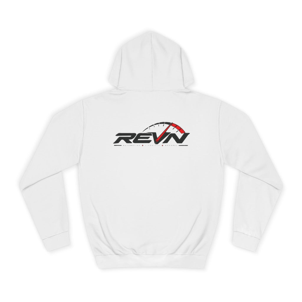 REVN Hoodie - Racing-Inspired Pullover with Speed Gauge Logo