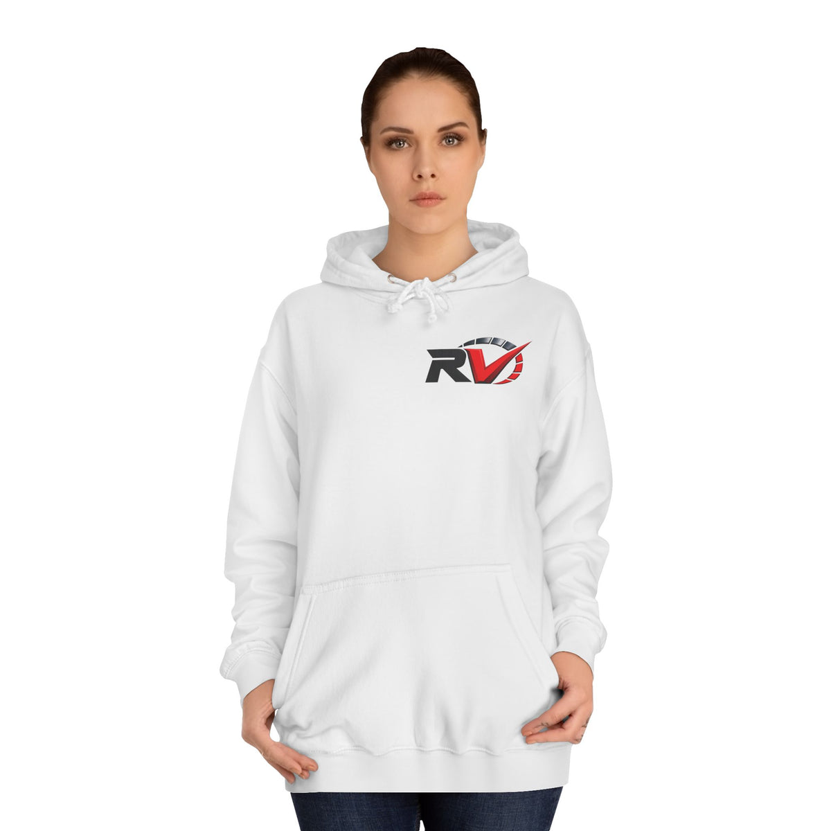 REVN Hoodie - Racing-Inspired Pullover with Speed Gauge Logo