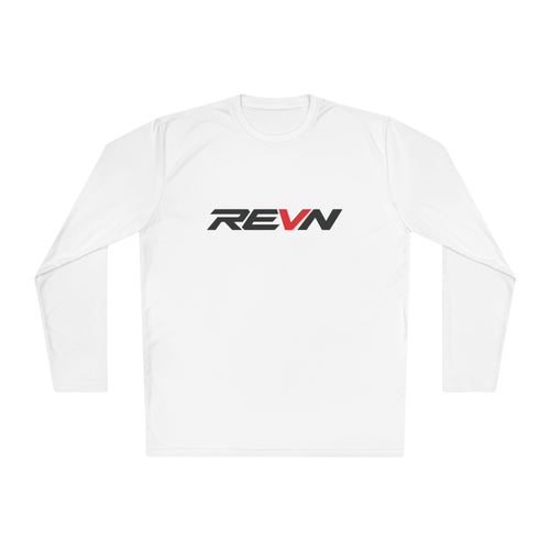 REVN Logo Long Sleeve Tee — Lightweight Racing-Inspired Shirt