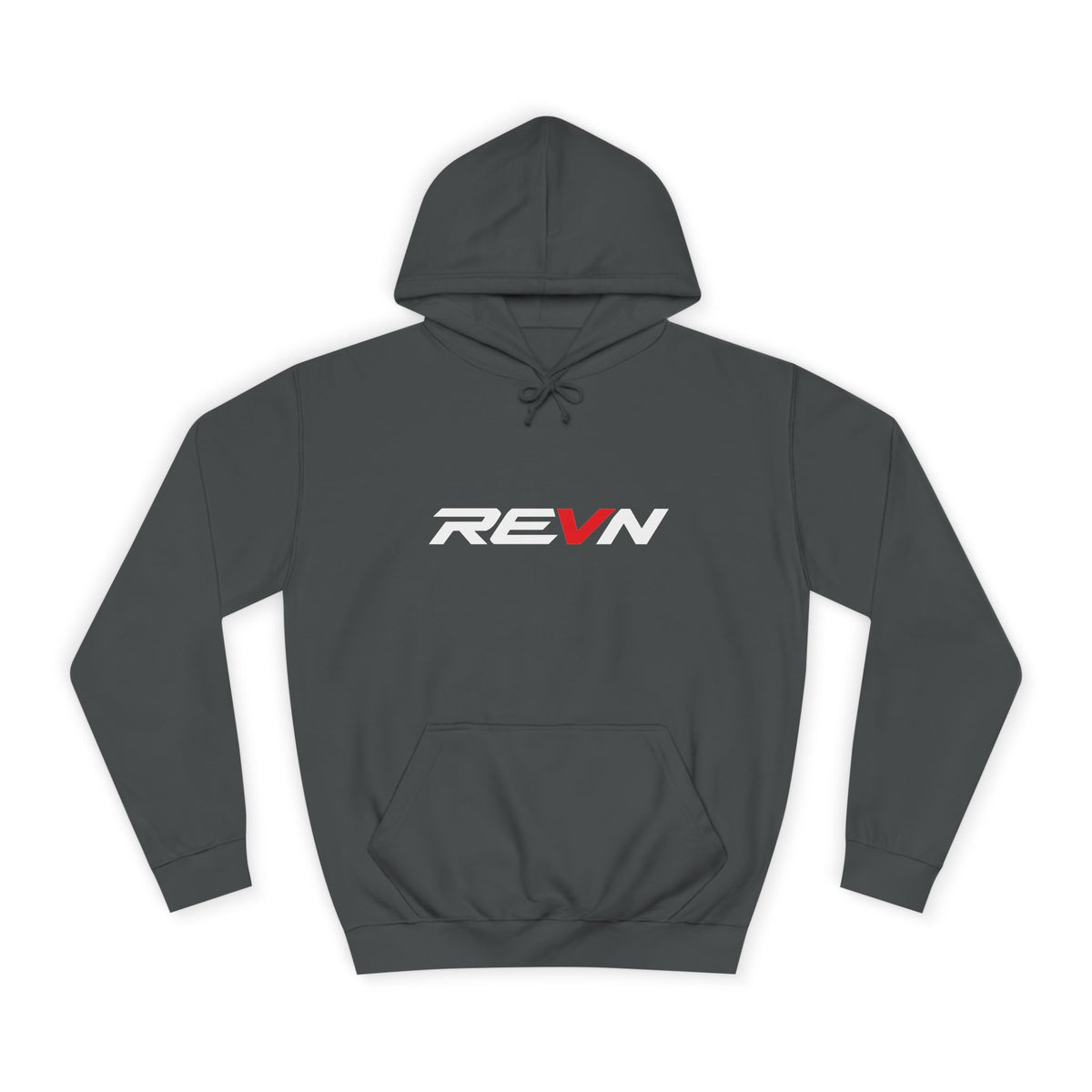 REVN Logo Hoodie — Minimal Athletic Pullover
