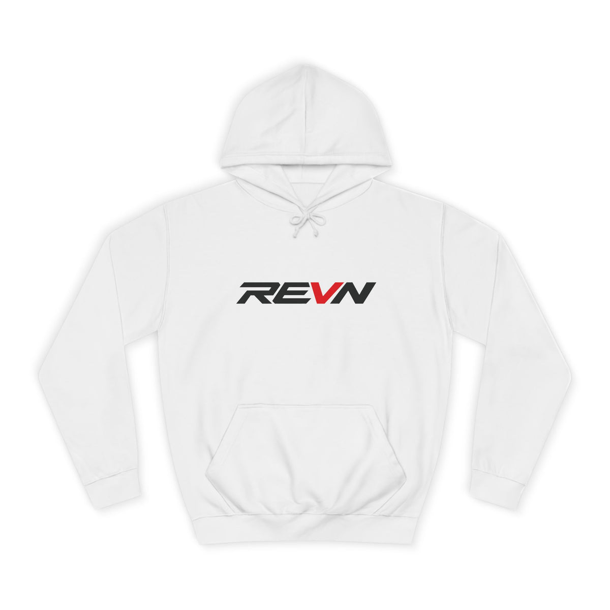 REVN Logo Hoodie — Minimal Athletic Pullover