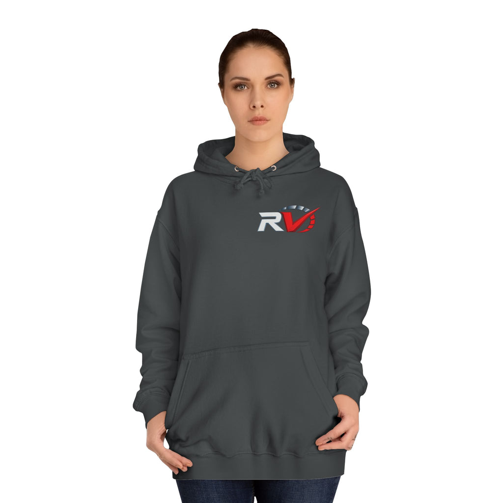 REVN Hoodie - Racing-Inspired Pullover with Speed Gauge Logo