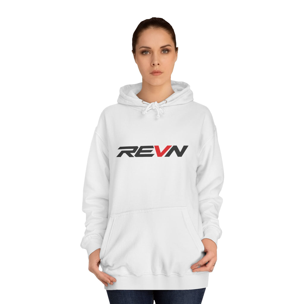 REVN Logo Hoodie — Minimal Athletic Pullover