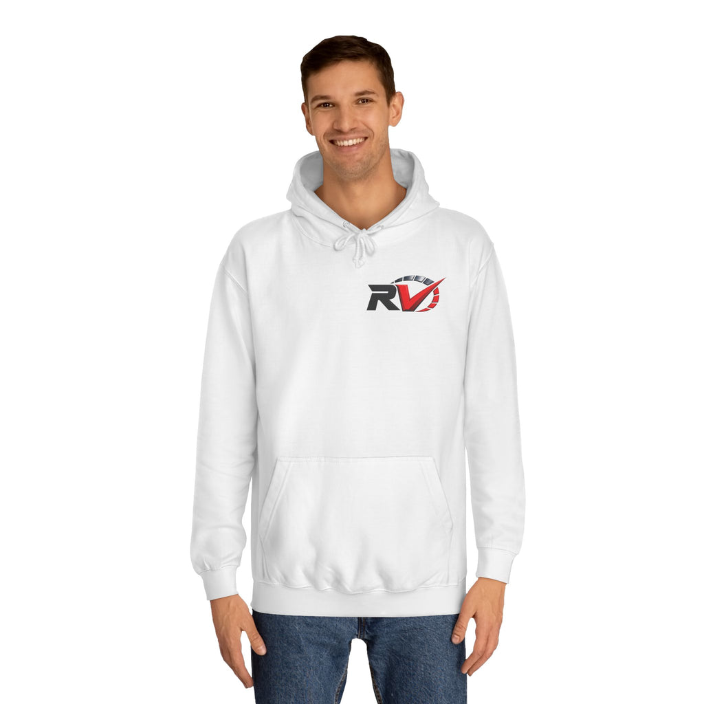 REVN Hoodie - Racing-Inspired Pullover with Speed Gauge Logo